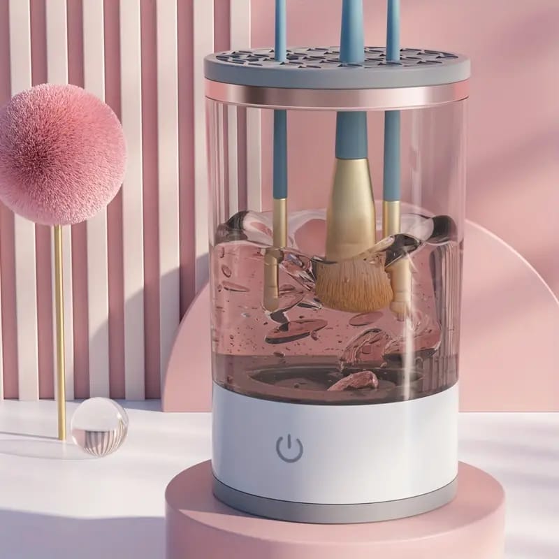 LIMPIADOR ELÉCTRICO DE BROCHAS DE MAQUILLAJE